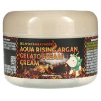 ราคา Elizavecca Aqua Rising Argan Gelato Steam Cream, 3.53 (100 g) import from Korea (28462512697)