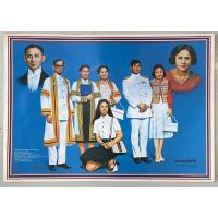 ราคา โปสเตอร์ภาพพิมพ์เก่า พระบรมฉายาลักษณ์และพระฉายาลักษณ์ครอบครัวพระราชา ในหลวงรัชกาลที่9 (15394653236)