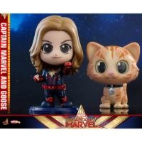 ราคา Hottoys Cosbaby Captain Marvel and Goose แท้ (2724941474)