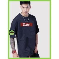 ราคา Sudd® เสื้อยืดชาย ทรงโอเวอร์ไซส์ รุ่น Primal สีทอปดำ (4017961275)