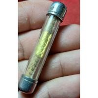 ราคา ตะกรุดใบลานมีรอยจารอักขระยาวประมาณ 2 นิ้ว (46700711145)