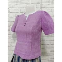 ราคา เสื้อผ้าฝ้ายเข็น สีม่วงอ่อน (10952933328)