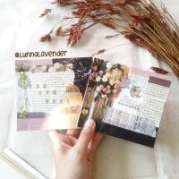 ราคา ซองจดหมาย Junk Journal น่ารัก Journal Vintage ซองจดหมาย DIY Bojo สมุดไดอารี่ (8644604203)