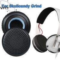 ราคา VFTT 2 ชิ้นแผ่นรองหูฟัง, Earmuff ฟองน้ําโฟมเปลี่ยนแผ่นรองหูฟัง,ชุดหูฟัง Earmuff สําหรับ Skullcandy บดหูฟัง (48553980849)
