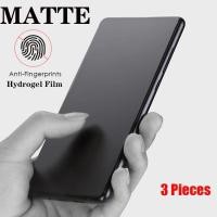 ราคา Xiaomi PocoX6 PocoX5 PocoX3 1-3 ชิ้น 700D Matte Frosted Soft Hydrogel ฟิล์มสําหรับ Xiaomi Poco X6 X5 X4 X3 Pro Neo NFC GT 5G X2 Anti-Fingerprints โทรศัพท์ป้องกันหน้าจอ (29263761818)