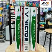 ราคา [3หลอด] VICTOR ลูกแบดมินตัน รุ่น CHAMPION NO.1 (1หลอดมี12ลูก) (47905482177)