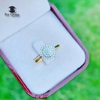ราคา แหวนเพชรกระจุกกลมสวย (25239297456)