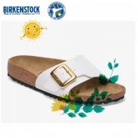 ราคา BIRKENSTOCK white รองเท้าแตะ ของแท้ 100 % (25296415723)