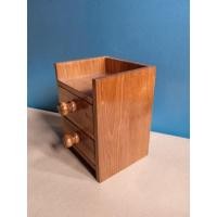 ราคา ตู้ลิ้นชักเอนกประสงค์ตู้ลิ้นชักจิ๋วใส่เครื่องประดับไม้สักเก่าของโบราณน่าสะสม (18935067691)