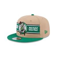 ราคา New Era หมวกรุ่น Boston Celtics NBA Draft 2024 Camel Visor Green 9FIFTY Cap (29364298404)