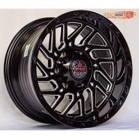 ราคา แม็กซ์ใหม่ #Cosmis #KingDevil สีดำมิลลิ่ง สเปค 9-18นื้ว 6รู139 Offset0 CB106 (53355575826)