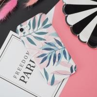 ราคา พร้อมส่งจากไทยเคสไอโฟนเคสแข็งใบไม้พาสเทล i5,5s,se,6,6s,6+,6s+,7,7+,8,8+,X (752738170)