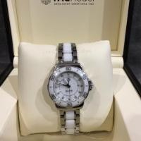 ราคา TAG HEUER FORMULA 1 WHITE CERAMIC DAIL WITH DIAMOND SIZE: 32 (1297870469)