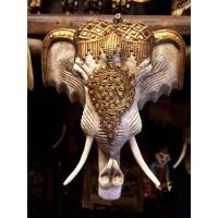 ราคา 1 ชิ้น หัวช้าง 8 นิ้ว หัวช้างขาว หัวช้างไม้ หัวช้างแกะสลัก หัวช้างทรงเครื่อง หัวช้างติดผนัง หัวช้างแขวนผนัง ช้างไทย (4840678058)