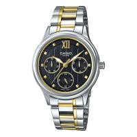 ราคา Casio Standard นาฬิกาข้อมือผู้หญิง สายสแตนเลส รุ่น LTP-E306SG-1A - สีเงินสลับทอง (1437240758)