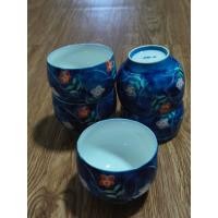 ราคา แก้วชาญี่ปุ่นแท้100%นำเข้า สวยวินเทจ ลวดลายเอกลักษณ์จากญี่ปุ่นใต้แก้วมีสัญลักษณ์ (41020248476)