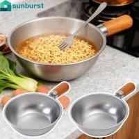 ราคา 1/2ชิ้นสแตนเลสมินิซอสหม้อ-คนเดียวอาหารเช้าชาม-ไม้วอลนัทจับสลัดผลไม้ชามโยเกิร์ต-เครื่องมือทําอาหาร-ครัวกระทะขนาดเล็ก-ร้านอาหารน้ํามันต้มกระทะ (53505050402)