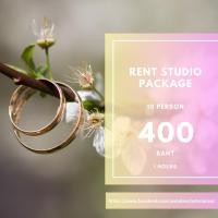 ราคา Rent Studio Package เช่าสตู 1 ชั่วโมง (25668795890)