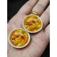 ราคา มัสมั่นไก่จิ๋ว อาหารจิ๋ว ของจิ๋ว โมเดลจิ๋ว ของตกแต่งบ้านตุ๊กตา (28392627046)