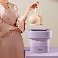 ราคา Daewoo Underwear Washing Machine Mini Foldable Washing Machine Household Small Sock Washing Artifact Dormitory Semi-Auto (28130509385)