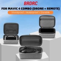 ราคา BRDRC กระเป๋าสําหรับ DJI MAVIC 4 PRO RC PRO 2 Controller Hard Protection Case Travel แบบพกพากระเป๋าถืออุปกรณ์เสริม (26388128444)
