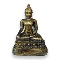 ราคา พระพุทธสิหิงค์ กว้าง 5นิ้ว สูง 9นิ้ว สีทองเก่า (22381315662)