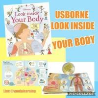 ราคา Usborne Look Inside Your Body หนังสือเกี่ยวกับร่างกายของเรา (1662928128)