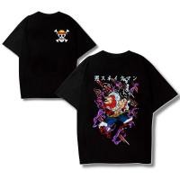 ราคา เสื้อยืดลูฟี่เกียร์ 4 พิมพ์ 2 ด้าน (25629623992)