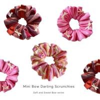 ราคา Bow series by PP lMini Bow Darling Scrunchieslยางรัดผมโดนัทประดับโบว์lยางรัดผมจากผ้าขาวม้าพร้อมส่ง (27410163183)