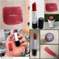 ราคา Revlon Lipstick 007 ลิปสติกเรฟลอน 007 (23819019683)