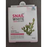 ราคา SNAILWHITE SEVEN DAYS MASK 7 SHEETS - Maskบำรุงผิวหน้าฉ่ำวาวแบบสาวเกาหลี (14081833355)