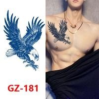 ราคา ♞[Eagle Spreads Wings GZ-181] สติ๊กเกอร์รอยสักสมุนไพร สติ๊กเกอร์รอยสักกันน้ำและเหงื่อสำหรับผู้ชาย (24422782556)