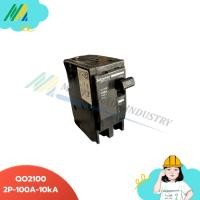 ราคา QO2100MBXT MCB MAIN 2P-100A-10kA เซอกิตเบรกเกอร์ Schneider (42854220868)