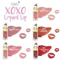 ราคา Sasi xoxo Liquid Lip #204 ลิปแมทเม็ดสีแน่น เกลี่ยง่าย ติดทนนาน ของแท้ 100% สีสวยมากๆ สีนี้หายากแล้วน้า (7212572204)