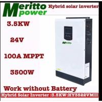 ราคา 5.5KW 48 V 110A mppt 500vdc/3.5KW 24v100A mppt 500vdc Hybrid solar inverter work without Battery. (4658597888)