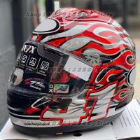 ราคา RX-7X Haga GP Motorcycle Helmet RX7X Full Face Helmet RX-7X Corsair-X RX-7V Casco Size M-XXL Japan (56454116826)