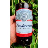 ราคา แก้ว Budweiser บัดไว้เซอร์ แก้วตัดจากขวดเบียร์ งานDIY (19063701813)