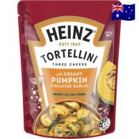 ราคา ไฮนซ์ Tortellini 3 ชีสผสมครีมฟักทองและกระเทียมคั่ว 350g นําเข้าจาก (55356044007)