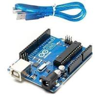 ราคา Arduino Uno R3 ที่รองรับพร้อมสาย USB [CE] (49152322446)