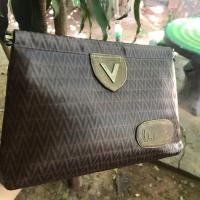 ราคา กระเป๋าแบรนด์แท้ Mario Valentino ทรงคลัช หาสายยาวมาใส่เพิ่มได้ (3501481393)