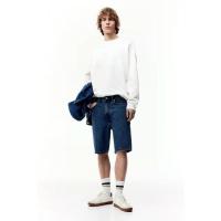 ราคา H&M กางเกงขาสั้นผ้ายีนส์ผ่อนคลาย (40277647353)
