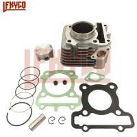 ราคา Motorcycle Accessories 50mm Engine Parts Cylinder Piston Kit 125CC Motor for Yamaha XC115 MIO-J DEL (46206210867)