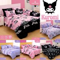 ราคา Fountain ชุดผ้าปูที่นอน คุโรมิ Kuromi [5 ลาย] #Total ฟาวน์เทน ซานริโอ Sanrio (26179470531)