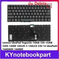 ราคา KEYBOARD NOTEBOOK Lenovo IdeaPad Yoga520-14IKB 720-15IKB 330S-14IKB 14IIL05 3-14ALC6 330-14 IdeaPad3 14ADA05 14ARE0 (25926793884)