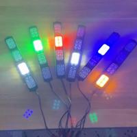 ราคา ไฟ LED กระพริบ 12-24V 5 สีและโหมด 4 สีผสม ใช้กับมอเตอร์ไซค์ รถยนต์ รถบรรทุก (40728510548)