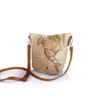 ราคา [กระเป๋ามือสอง] PRIMA CLASSE ของแท้! cross body หนังแคนวาส 8นิ้ว ลายแผนที่ กระเป๋าสภาพดี กระเป๋าสะพายข้าง (13868389362)