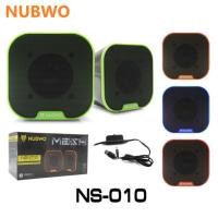 ราคา Nubwo Ns-010 MESH Mini Luminous Speaker ลำโพงคอมพิวเตอร์โน้ตบุ๊ค(พร้อมส่ง) (19581331794)