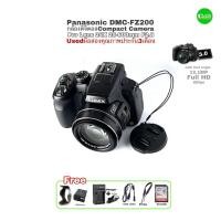 ราคา Panasonic LUMIX DMC-FZ200 Digital Camera Lens Leica 24X 25-600mm F2.8 กล้องคอมแพค ระดับโปร ไม่ธรรมดา Full HD Usedมือสอง (24652443299)