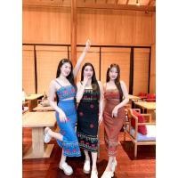 ราคา Set2ชิ้น เสื้อสายเดี่ยวซิปหลัง กระโปรงยาวซิปข้าง ผ่าซ้ายขวาปลายกระโปรง (28815884779)