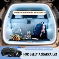 ราคา ด้านหลัง LED Light Bar แถบ Trunk ภายในโคมไฟตกแต่ง Strip Fit สําหรับ GEELY AZKARRA L/X (24945007666)